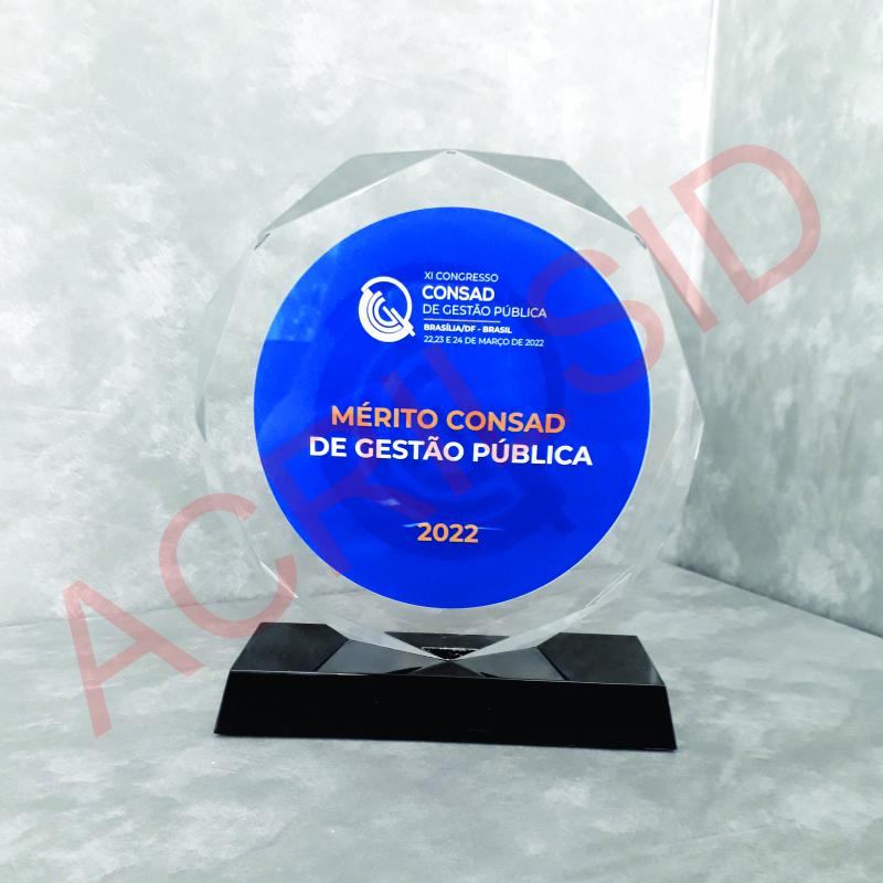 Troféu lapidado diamante 3